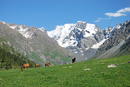 Kyrgyzstán - trekking u Ala Kul, Song Kul a Issyk Kul